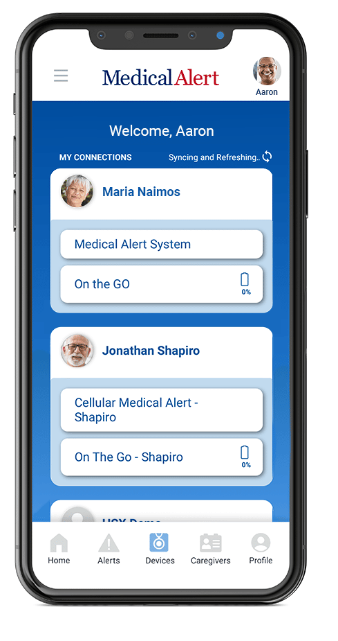 Medical Alert Connect mobile app
