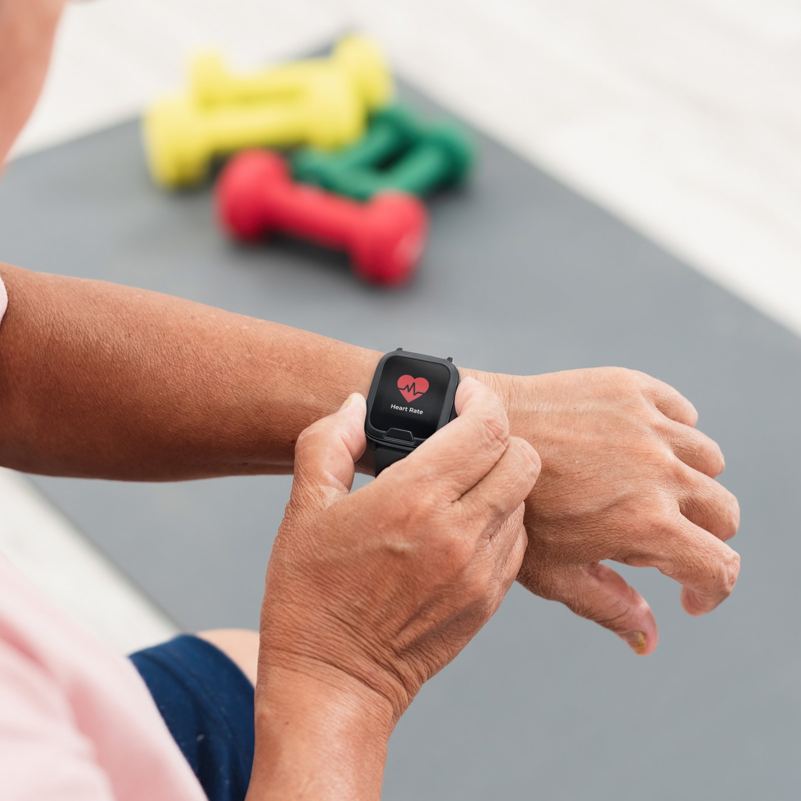 Medical Alert Smartwatch Heart Rate Monitor
