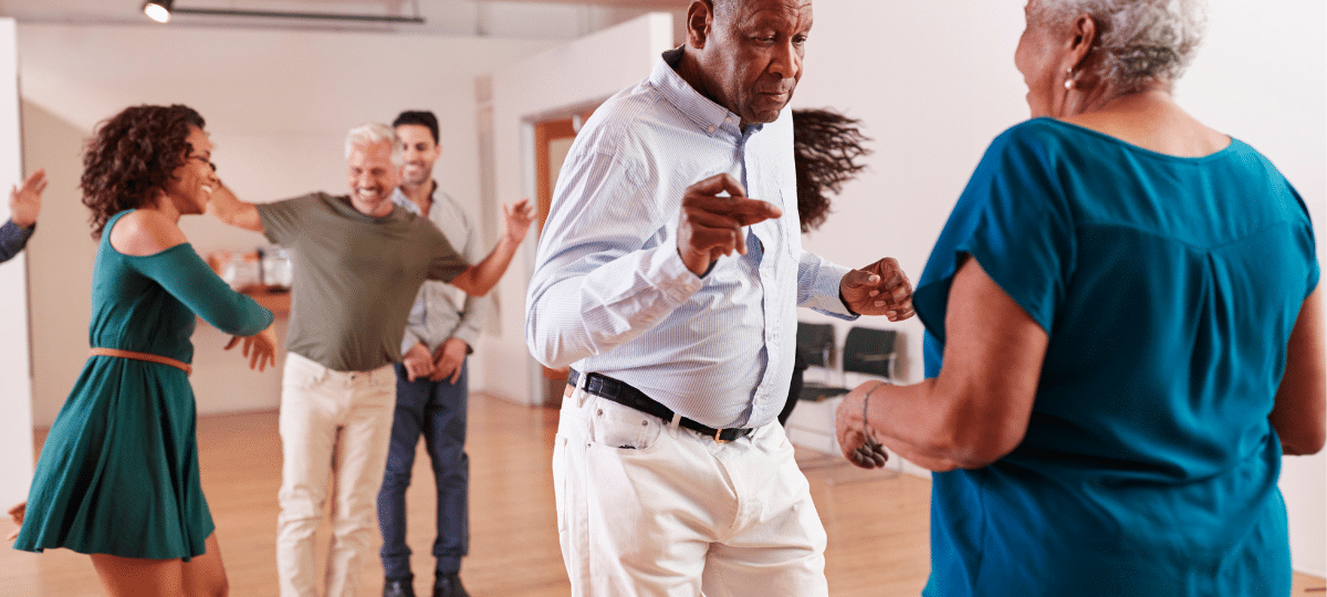 Seniors Dancing