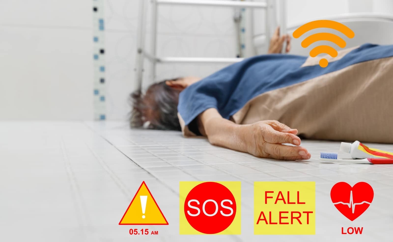 Medical Fall Accident Detection Alert